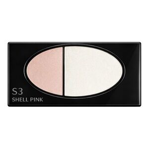 SHISEIDO SILKY EYESHADOW DUO REFILL IN S3 SHELL PINK - BRAND NEW